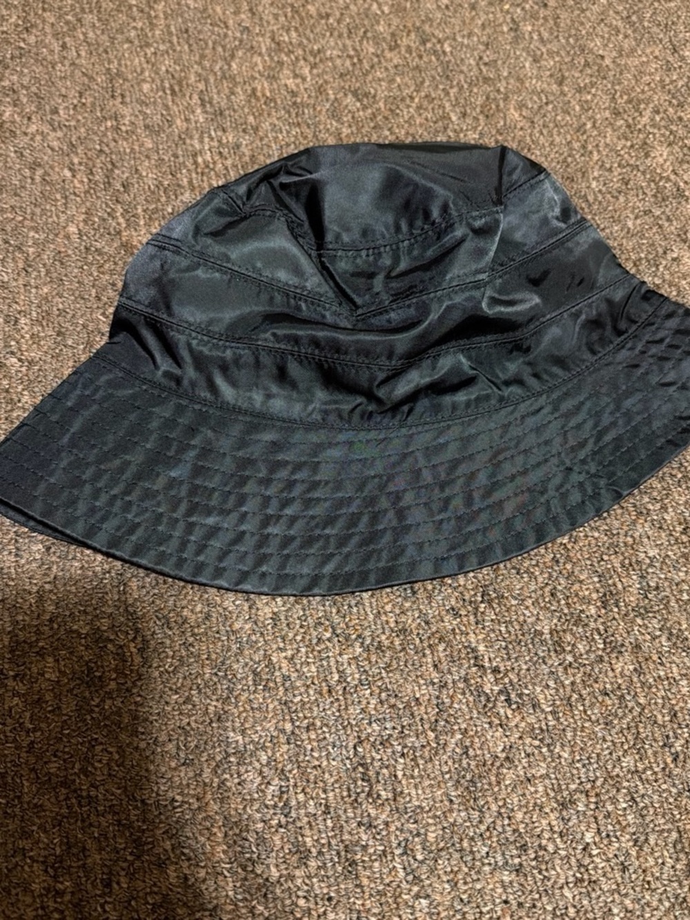 Scala Black Bucket Hat for women